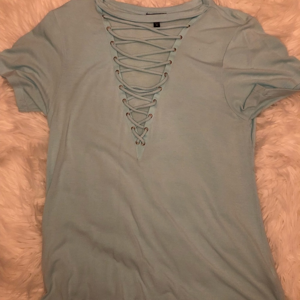 Blue Express Top - image 1